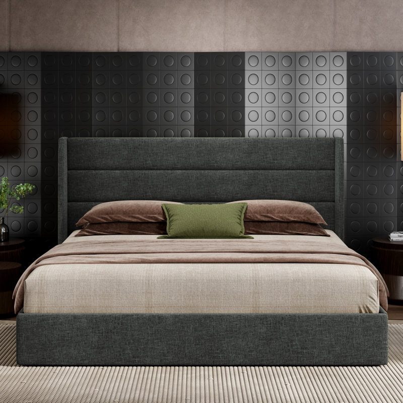 Wayfair wingback bed hotsell